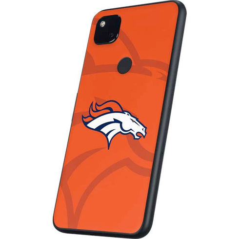 NFL Denver Broncos Double Vision Google Pixel 4a Skin